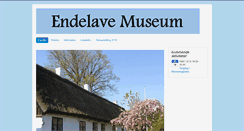 Desktop Screenshot of endelave-museum.dk